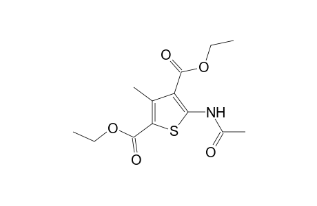 5-acetamido-3-methyl-2,4-thiophenedicarboxylic acid, diethyl ester