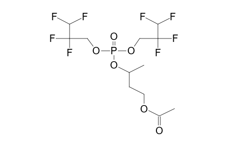 di(2,2,3,3-Tetrafluoropropyl)(3-acetoxy-1-methylpropyl)phosphate