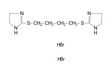 2,2'-(tetramethylenedithio)di-2-imidazoline, dihydrobromide