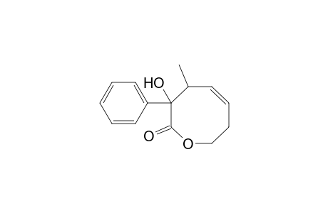 3-Hydroxy-4-methyl-3-phenylcyclooct-5-ene lactone