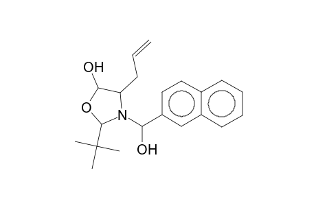 4-ALLYL-2-tert-BUTYL-3-(NAPHTHALENE-2-CARBONYL)OXAZOLIDIN-5-ONE