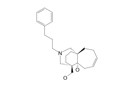 (1S*,7S*,8S*)-8-(HYDROXYMETHYL)-10-(3-PHENYLPROPYL)-10-AZATRICYCLO-[6.3.3.0(1,7)]-TETRADEC-4-EN-7-OL