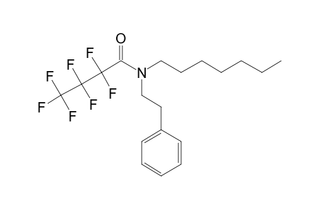 Heptafluorobutanamide, N-(2-phenylethyl)-N-heptyl-