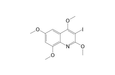 3-IOD-2,4,6,8-TETRAMETHOXY-CHINOLINE