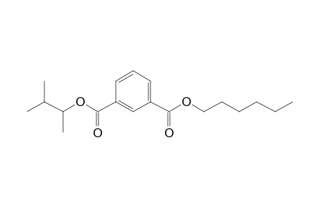 Isophthalic acid, hexyl 3-methylbut-2-yl ester