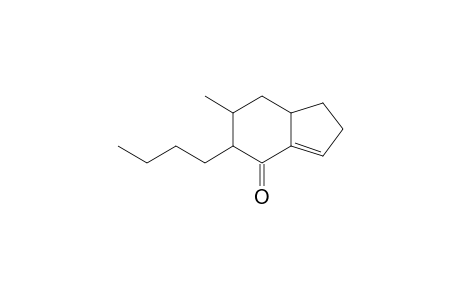 5-Butyl-6-methyl-1,2,5,6,7,7a-hexahydroinden-4-one isomer