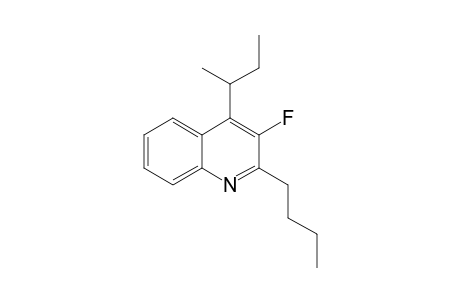 2-BUTYL-4-SEC.-BUTYL-3-FLUOROQUINOLINE