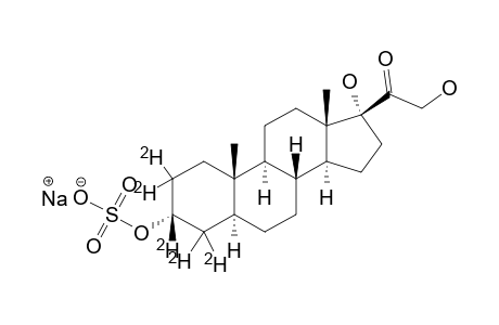 #12A;[2,2,3-BETA,4,4-D(5)]-17-ALPHA,21-DIHYDROXY-3-ALPHA-SULFOOXY-5-ALPHA-PREGNAN-20-ONE-SODIUM-SALT;[2,2,3-BETA,4,4-D(5)]-ALLO-THS-3-SULFATE-SODIUM-SALT