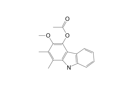 (3-methoxy-1,2-dimethyl-9H-carbazol-4-yl) ethanoate