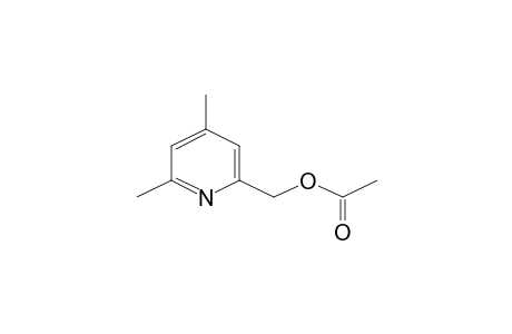2-Pyridinemethanol, 4,6-dimethyl-, acetate (ester)