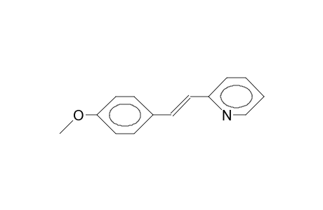 Methyl 4-[(E)-2-(2-pyridinyl)ethenyl]phenyl ether