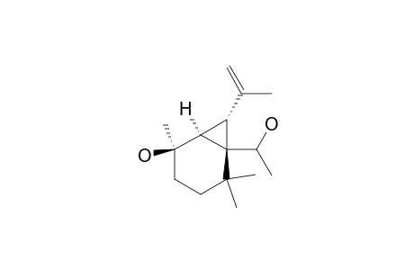 Bicyclo[4.1.0]heptane-1-methanol, 5-hydroxy-.alpha.,2,2,5-tetramethyl-7-(1-methylethenyl)-, [1.alpha.(R*),5.alpha.,6.alpha.,7.alpha.]-(.+-.)-