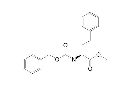 (2S)-2-(benzyloxycarbonylamino)-4-phenyl-butyric acid methyl ester