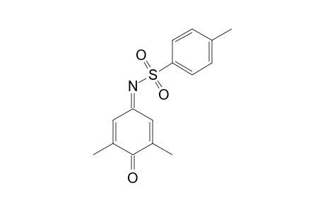 N-(4-METHYLPHENYL)-SULFONYL-2,6-DIMETHYL-1,4-BENZOQUINONIMINE