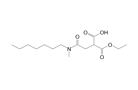 2-[(Heptyl-methyl-carbamoyl)-methyl]-malonic acid, monoethyl ester