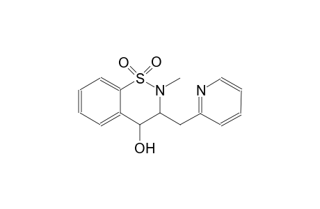 2H-1,2-benzothiazin-4-ol, 3,4-dihydro-2-methyl-3-(2-pyridinylmethyl)-, 1,1-dioxide