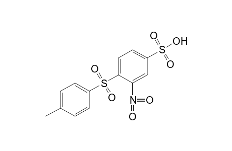 3-nitro-4-(p-tolylsulfonyl)benzenesulfonic acid