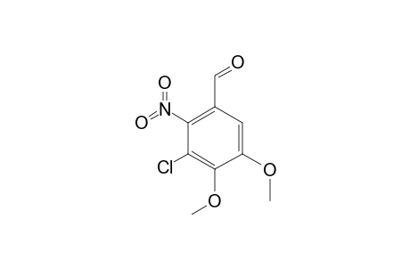 3-Chloro-4,5-dimethoxy-2-nitro-benzaldehyde