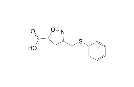 3-(1-phenylthioethyl)-5-hydroxycarbonyl-4,5-dihydroisoxazole