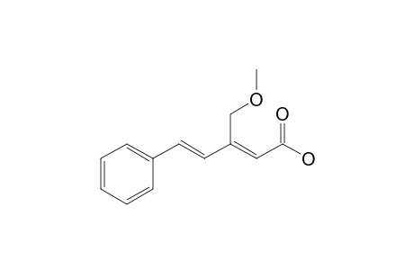 (2Z,4E)-3-Methoxymethyl-5-phenylpent-2,4-dienoic acid