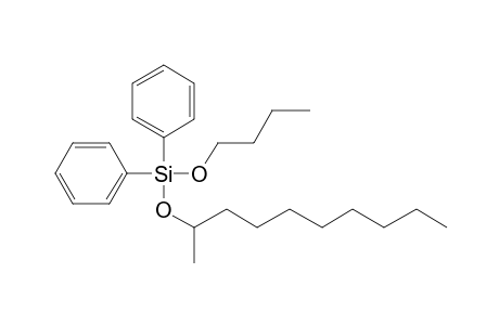 Silane, diphenylbutoxy(2-decyloxy)-