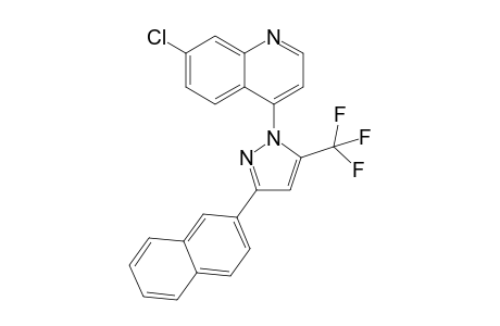4-[3-(2-NAPHTNYL)-5,5,5-TRIFLUOROMETHYL-1H-PYRROL-1-YL]-7-CHLOROQUINOLINE