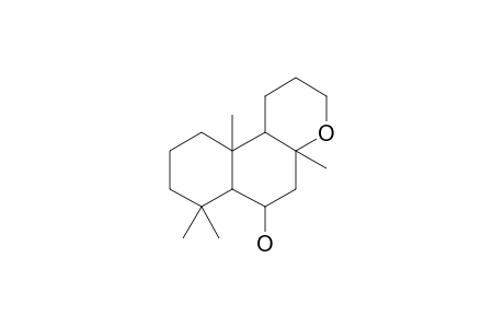 14,15,16-Trinor-8.xi.-labdan-6.beta.-ol, 8,13-epoxy-