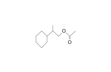 Cyclohexaneethanol, beta-methyl-, acetate