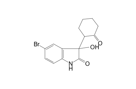 5-bromo-3-hydroxy-3-(2-oxocyclohexyl)-2-indolinone