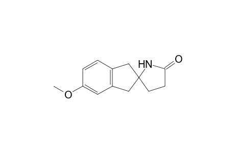 Spiro[2H-indene-2,2'-pyrrolidin]-5'-one, 1,3-dihydro-5-methoxy-
