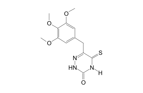 5-thio-6-(3,4,5-trimethoxybenzyl)-as-triazine-3,5(2H,4H)-dione