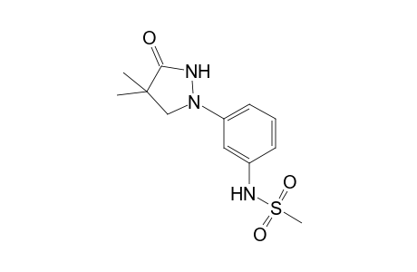 Methanesulfonamide, N-[3-(4,4-dimethyl-3-oxo-1-pyrazolidinyl)phenyl]-