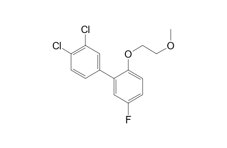 3',4'-Dichloro-5-fluoro-2-(2-methoxyethoxy)biphenyl