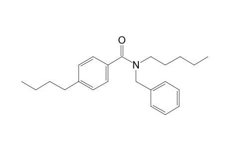 Benzamide, 4-butyl-N-benzyl-N-pentyl-