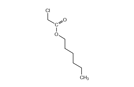 chloroacetic acid, hexyl ester