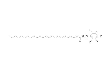 Lignoceric acid, dimethyl(pentafluorophenyl)silyl ester