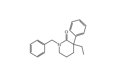 1-benzyl-3-ethyl-3-phenyl-2-piperidone