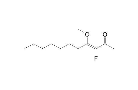 3-FLUORO-4-METHOXYUNDEC-3-EN-2-ONE