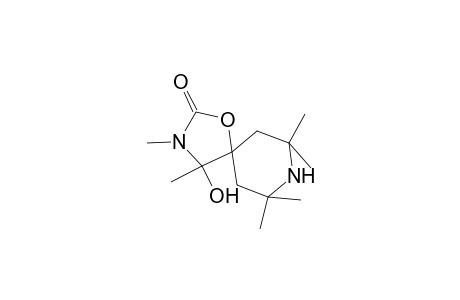 1-oxa-3,8-diazaspiro[4.5]decan-2-one, 4-hydroxy-3,4,7,7,9,9-hexamethyl-