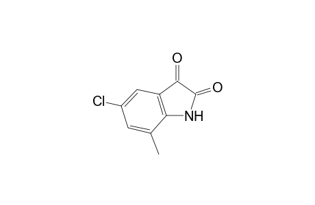 5-chloro-7-methylindole-2,3-dione