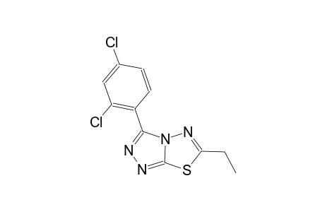 [1,2,4]triazolo[3,4-b][1,3,4]thiadiazole, 3-(2,4-dichlorophenyl)-6-ethyl-