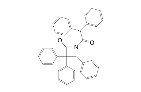 1-(Diphenylacetyl)-3,3,4-triphenyl-2-azetidinone