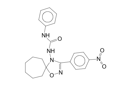 1-[3-(4-Nitrophenyl)-1-oxa-2,4-diazaspiro[4.6]undec-2-en-4-yl]-3-phenylurea