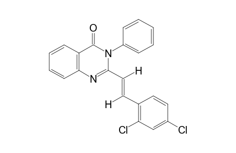 Trans-2-(2,4-dichlorostyryl)-3-phenyl-4(3H)-quinazolinone