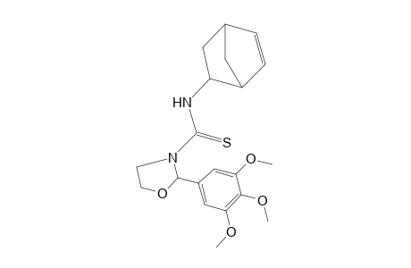 N-(5-norbornen-2-yl)-thio-2-(3,4,5-trimethoxyphenyl)-3-oxazolidinecarboxamide