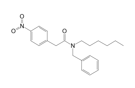 Acetamide, 2-(4-nitrophenyl)-N-benzyl-N-hexyl-