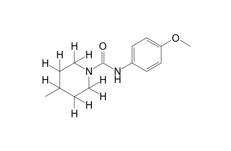 4-methyl-1-piperidinecarbox-p-anisidide