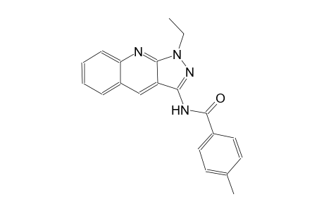 N-(1-ethyl-1H-pyrazolo[3,4-b]quinolin-3-yl)-4-methylbenzamide