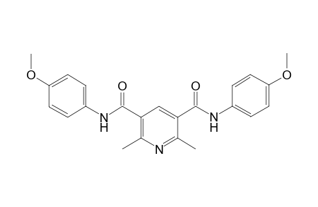 3,5-Bis[N-(4-methoxyphenyl)-carbamoyl]-2,6-dimethylpyridine