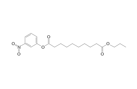 Sebacic acid, 3-nitrophenyl propyl ester